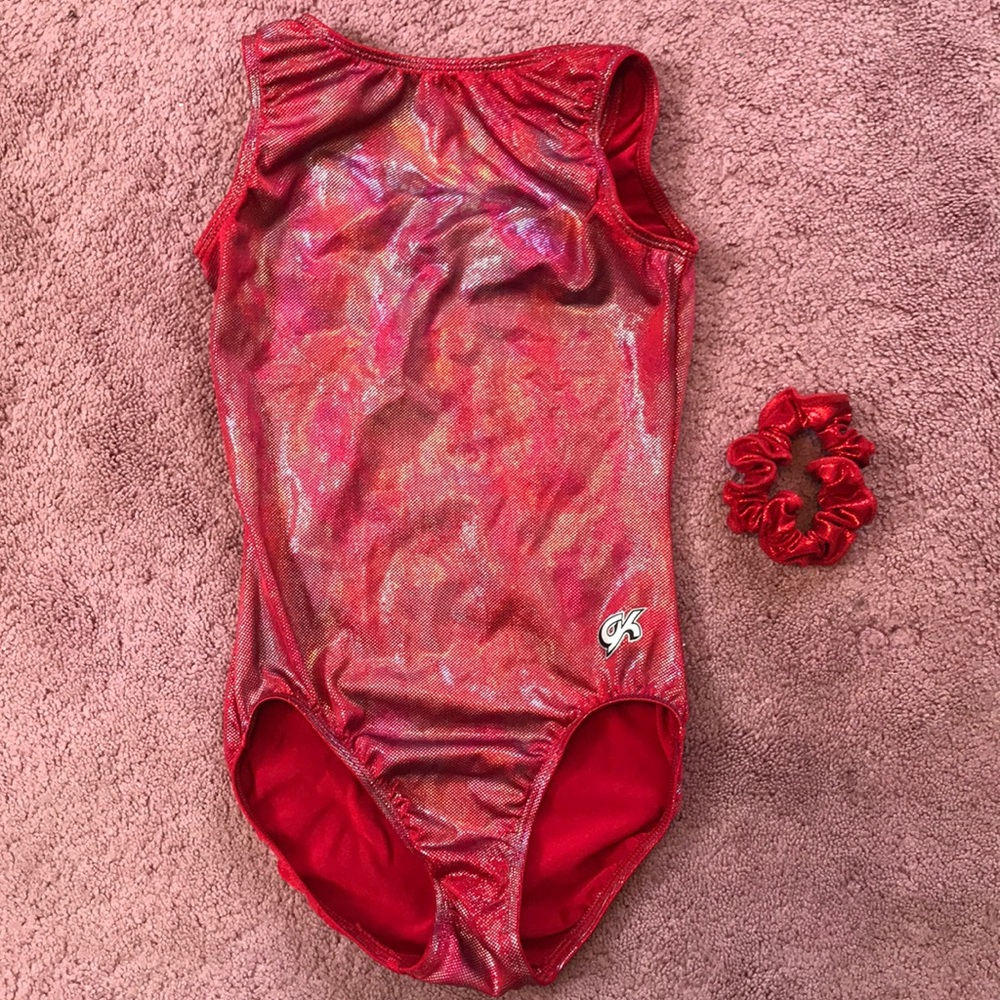 Red Sparkly Leotard